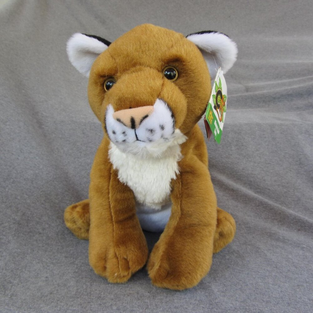 SALE* plush 2012 mountain lion cougar 12" NWT wild republic animal (W3008)